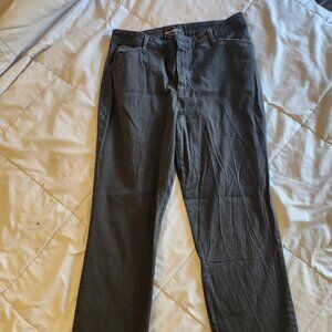 Women's Lee Relaxed Fit Straight Leg Mid Rise Pants - Size 10 TALL